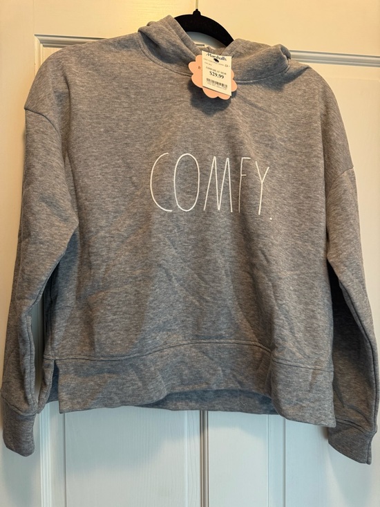 Sweaters - Comfy Gray Women's Hoodie Sweater